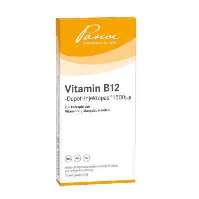 Soluzione iniettabile di deposito di vitamina B12 Soluzione iniettabile da 1500 µg, 10X1 ml Soluzione iniettabile di deposito di vitamina B12 Soluzione iniettabile da 1500 µg, 10X1 ml