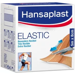 HANSAPLAST Gesso elastico 8 cmx5 m, 1 pz