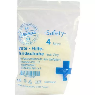 Guanti Senada Safty, 4 pz Guanti Senada Safty, 4 pz