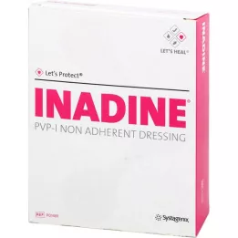 INADINE Garza per unguento PVP Iod. 9,5x9,5 cm, 25 pz