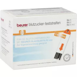 BEURER Strisce reattive GL44/GL50, 50 pz