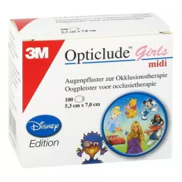 OPTICLUDE 3M Disney girls midi 2538MDPG-100, 100 pezzi