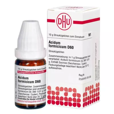 Acidum Formicicum D60 Globuli (10 g)