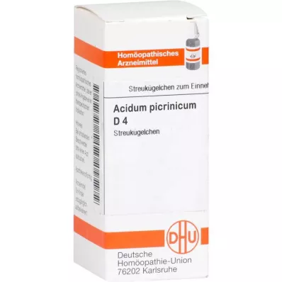 DHU Acidum picrinicum D 4 globuli, 10 g