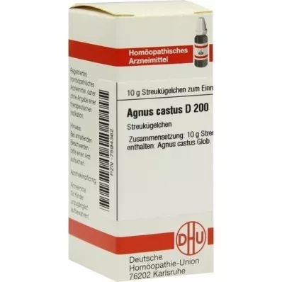 AGNUS CASTUS D 200 globuli, 10 g