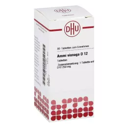 Ammi Visnaga D12 compresse (80 pezzi)