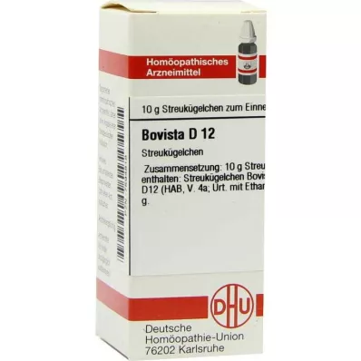 BOVISTA D 12 globuli, 10 g