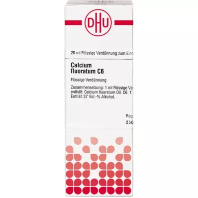 CALCIUM FLUORATUM C 6 Diluizione, 20 ml