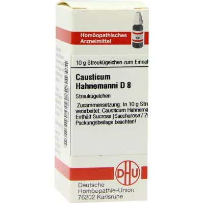 DHU causticum Hahnemanni D 8 globuli, 10 g DHU causticum Hahnemanni D 8 globuli, 10 g