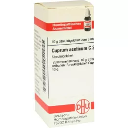 DHU Cuprum aceticum C 200 globuli, 10 g
