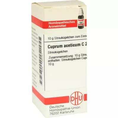 CUPRUM ACETICUM C 200 globuli, 10 g CUPRUM ACETICUM C 200 globuli, 10 g