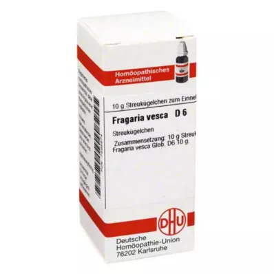 DHU Fragaria vesca D 6 globuli, 10 g DHU Fragaria vesca D 6 globuli, 10 g