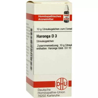 DHU Haronga D 3 globuli, 10 g