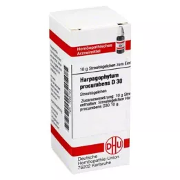 DHU Harpagophytum procumbens D 30 globuli, 10 g
