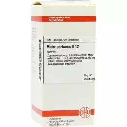 MATER PERLARUM D 12 compresse, 200 pz