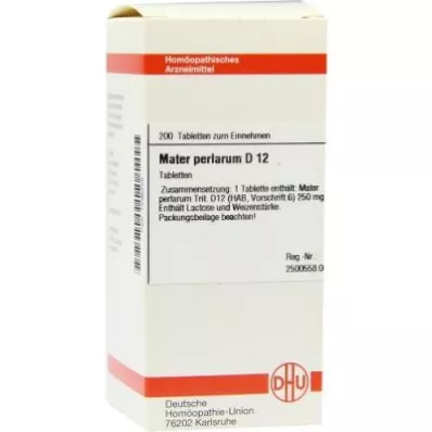 Mater Perlarum D12 compresse (200 pezzi) Mater Perlarum D12 compresse (200 pezzi)