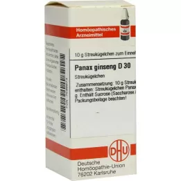 DHU Panax Ginseng D 30 globuli, 10 g