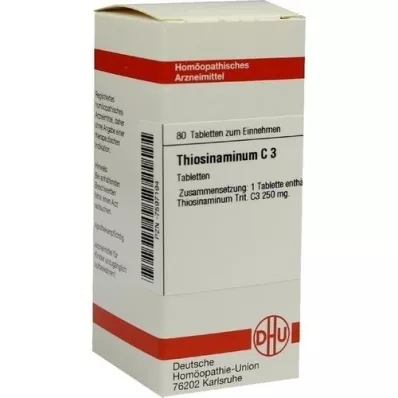 THIOSINAMINUM C 3 compresse, 80 pz