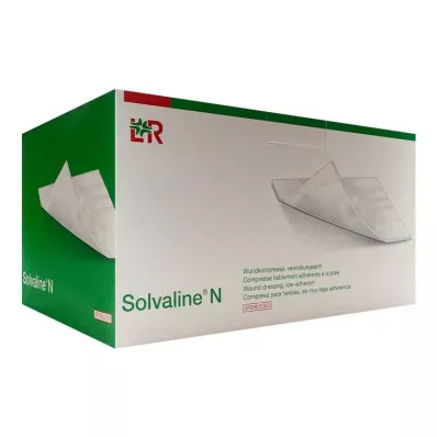 Compresse sterili Solvaline N 10x10 cm, 100 pezzi Compresse sterili Solvaline N 10x10 cm, 100 pezzi