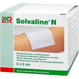 SOLVALINE N Compresse 5x5 cm sterili, 25 pz