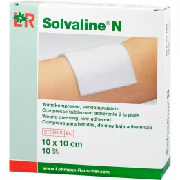 SOLVALINE N Compresse 10x10 cm sterili, 10 pz