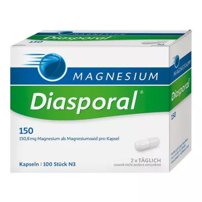 MAGNESIUM Diasporal® 150 capsule, 100 pezzi MAGNESIUM Diasporal® 150 capsule, 100 pezzi