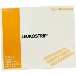 LEUKOSTRIP Strisce di sutura 6,4x102 mm, 10X5 pz