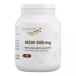 MSM CAPSULE, 100 pz