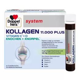 DOPPELHERZ Sistema Collagene 11.000 Plus Fiale, 30X25 ml