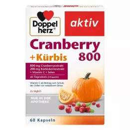 DOPPELHERZ Mirtillo rosso+zucca in capsule, 60 capsule