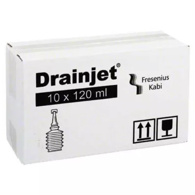 Freka Drainjet soluzione salina 0,9% Iso, 10X120 ml