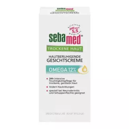 SEBAMED Crema viso pelle secca 12% Omega, 50 ml