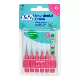 TEPE Scovolino interdentale Original 0,4 mm ISO 0 rosa, 6 pz