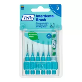 TEPE Scovolino interdentale Original 0,6 mm ISO 3 blu, 6 pz