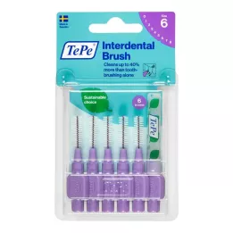 TEPE Scovolino interdentale originale 1,1 mm ISO 6 viola, 6 pz