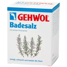 GEHWOL Bustina di sale da bagno al rosmarino, 10X25 g