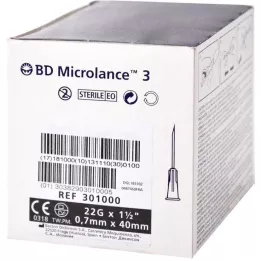 BD MICROLANCE Cannula speciale 22 G 1 1/2, 100 pz