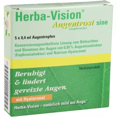 HERBA-VISION Collirio di eufrasia, 5X0,4 ml