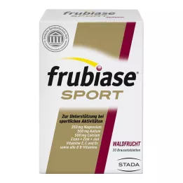 FRUBIASE SPORT Compresse effervescenti ai frutti di bosco, 20 pz