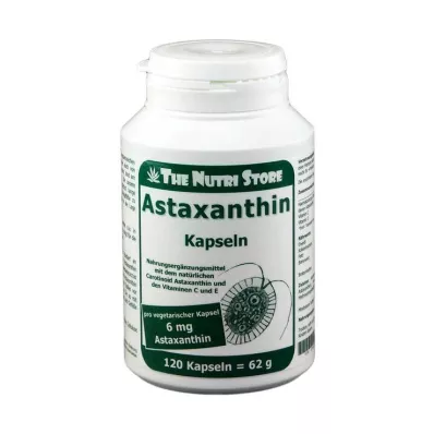 ASTAXANTHIN 6 mg capsule vegetali, 120 pezzi