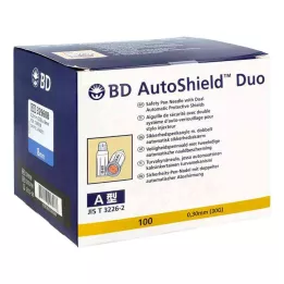 BD AUTOSHIELD Aghi di sicurezza Duo da 8 mm, 100 pz