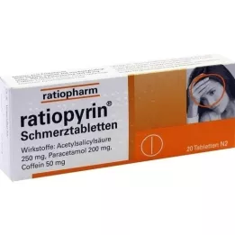 RATIOPYRIN Compresse antidolorifiche, 20 pezzi