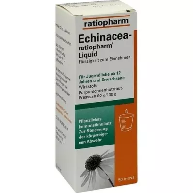 ECHINACEA-RATIOPHARM Liquido, 50 ml