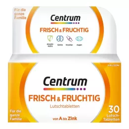 CENTRUM pastiglie fresche &amp; fruttate, 30 pezzi