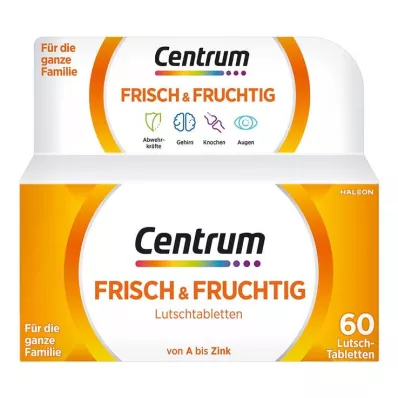 CENTRUM pastiglie fresche &amp; fruttate, 60 pezzi