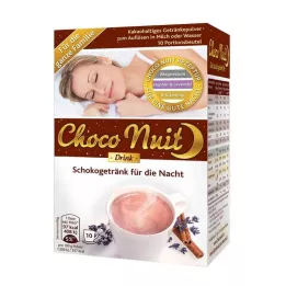 CHOCO NUIT Bevanda in polvere al cioccolato Good Night, 10 pz