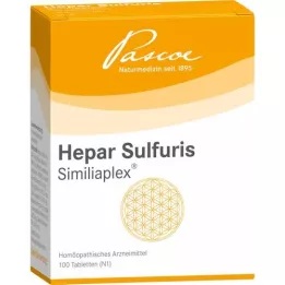 HEPAR SULFURIS SIMILIAPLEX Compresse, 100 pz