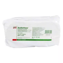 ZELLETTEN Tamponi 4x5 cm in rotolo non sterile, 2X500 pz