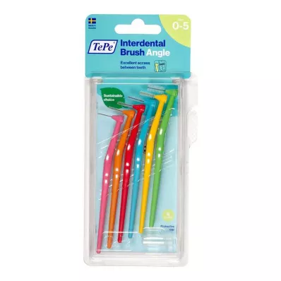 Scovolino interdentale misto Tepe Angle, 6 pezzi Scovolino interdentale misto Tepe Angle, 6 pezzi