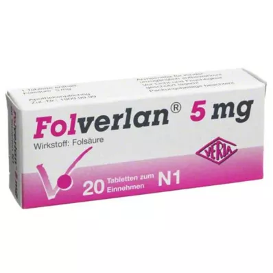 Folverlan 5 mg compresse, 20 pz Folverlan 5 mg compresse, 20 pz